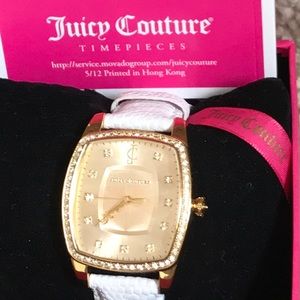 JUICY COUTURE Watch NWT 🎁 GIFTABLE in Box Leather Band